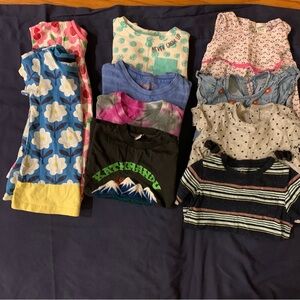 2T/24mo Summer lot of 10 shirts/dresses